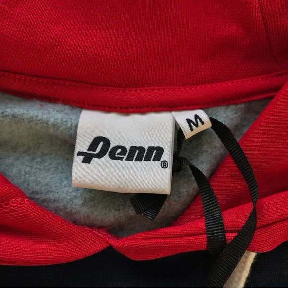 Penn Sport // Multi-color Block Logo Hoodie - Picture 3 of 7